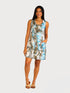 PRINCESS SEAMED S/L DRESS WITH POCKET - D2094